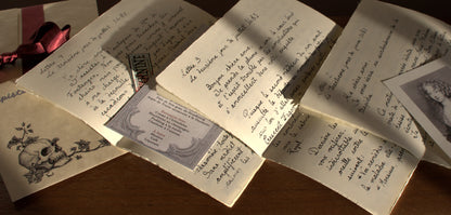 La conspiration des poisons - Récit épistolaire de 12 lettres